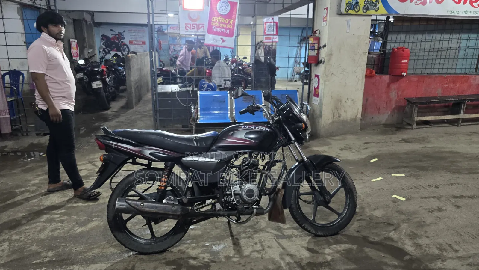 Bajaj Platina 100 2015 Black