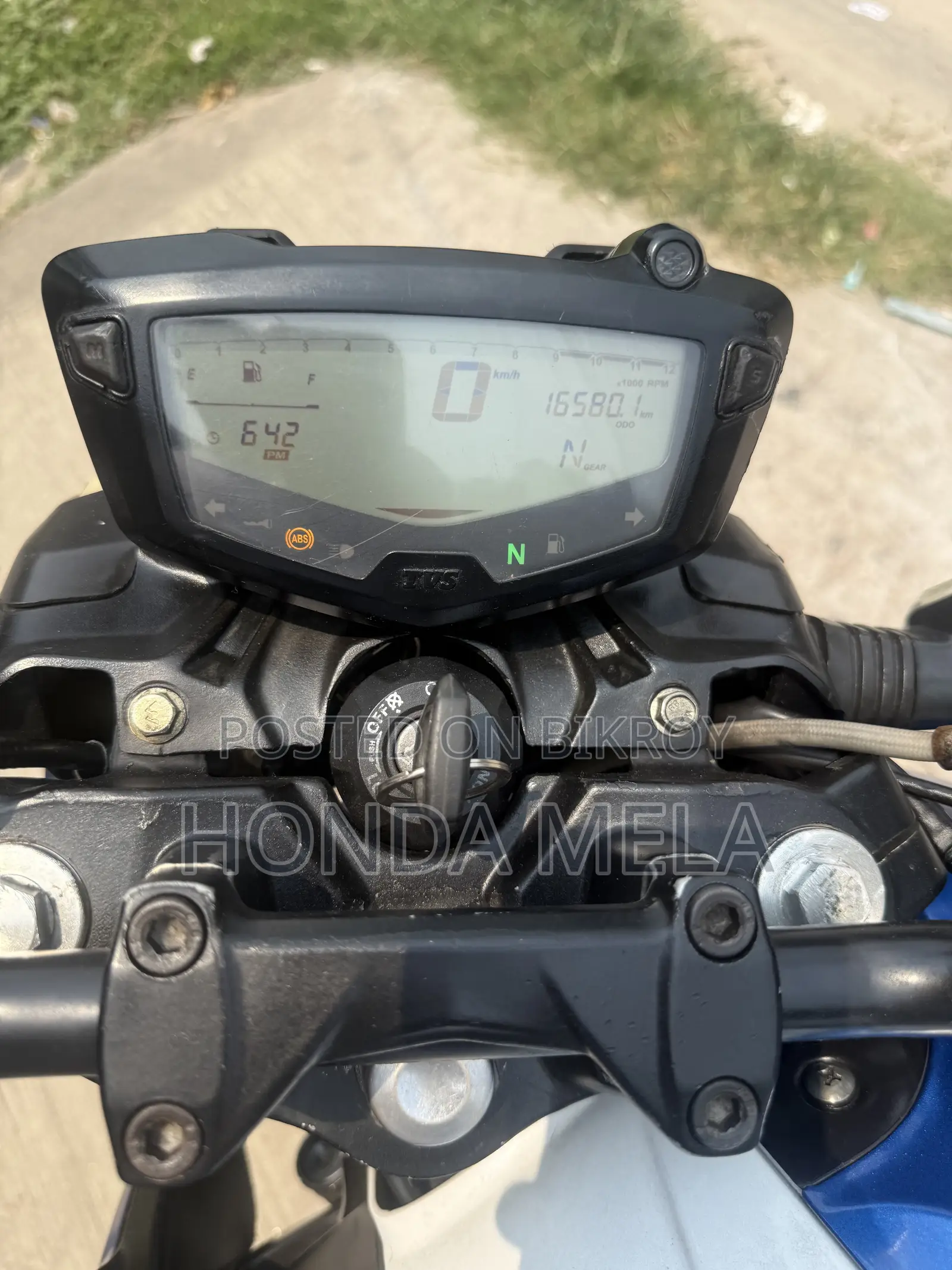 TVS Apache 160 4V 2021 Blue