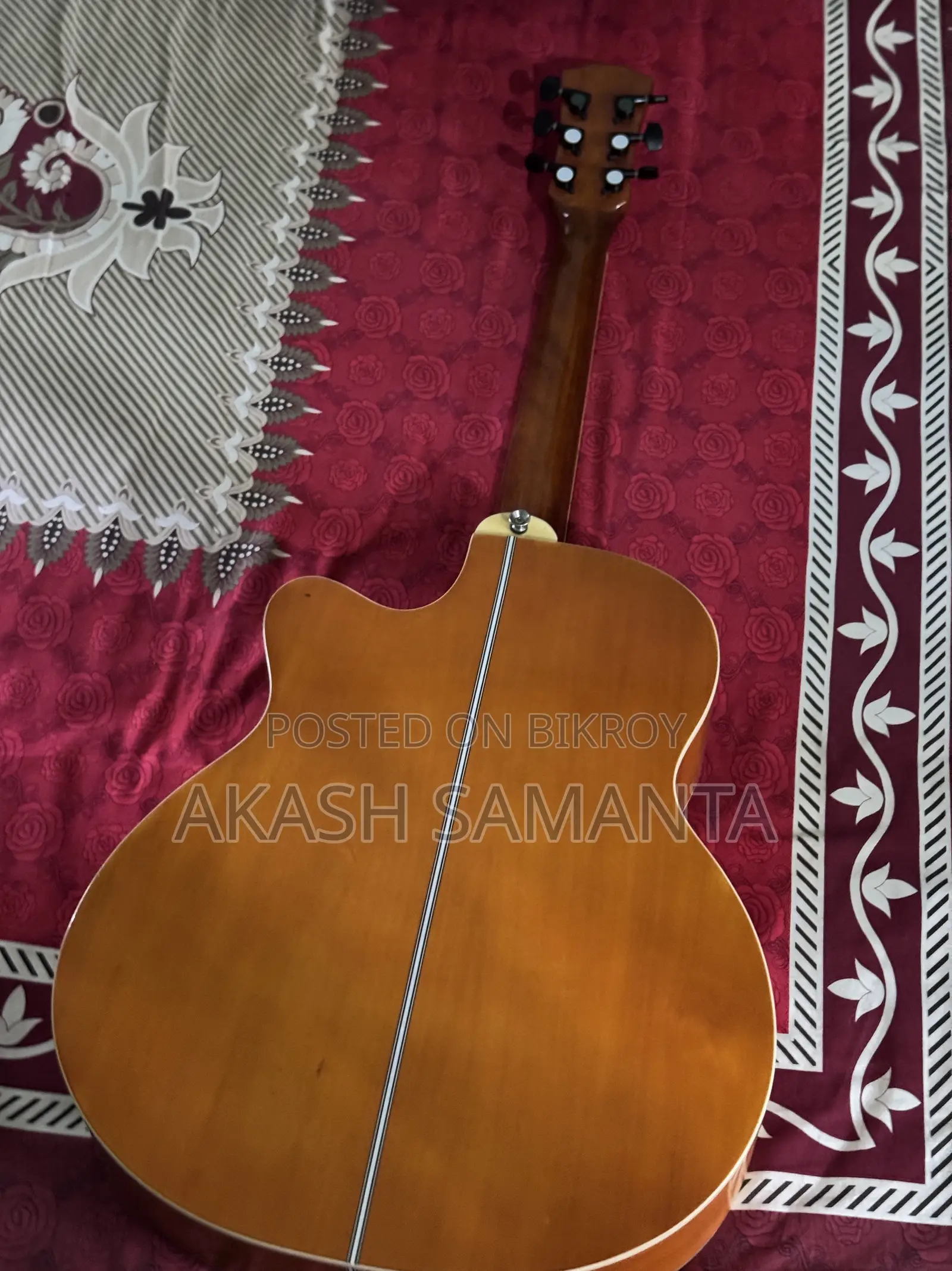 Axe Guitar Acoustic Fresh Condition