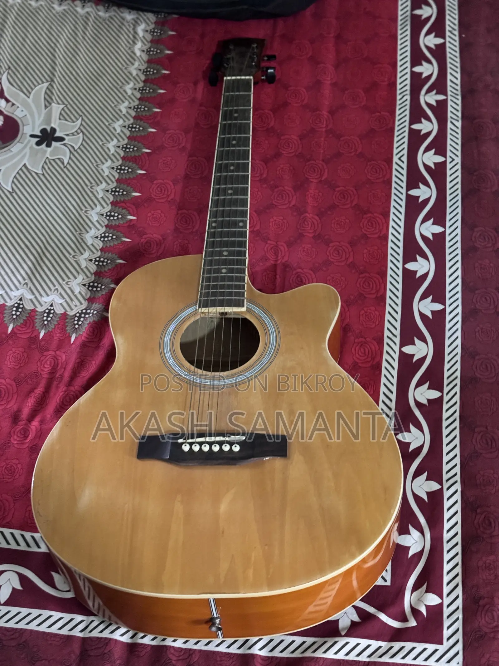 Axe Guitar Acoustic Fresh Condition
