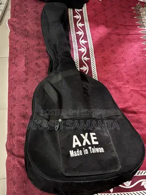 Axe Guitar Acoustic Fresh Condition