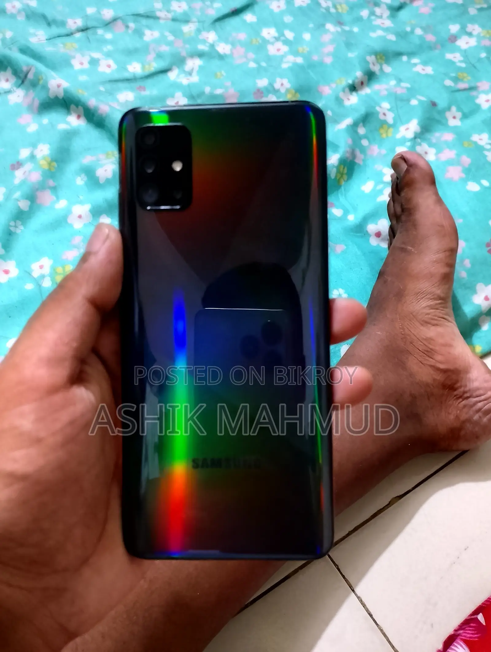 স্যামসাং গ্যালাক্সি এ৫১ ১২৮ জিবি ব্ল্যাক