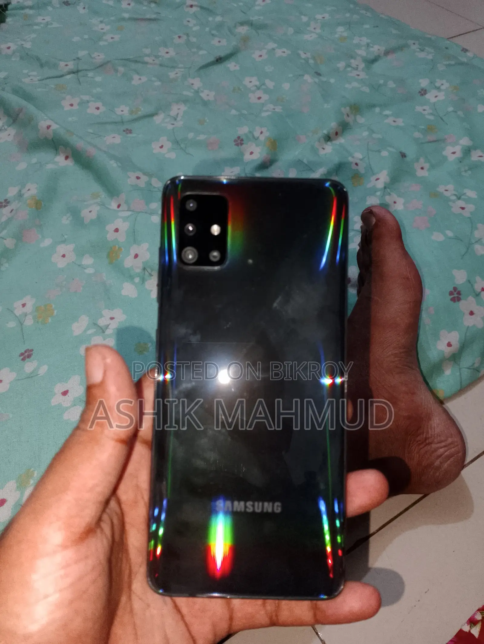 স্যামসাং গ্যালাক্সি এ৫১ ১২৮ জিবি ব্ল্যাক