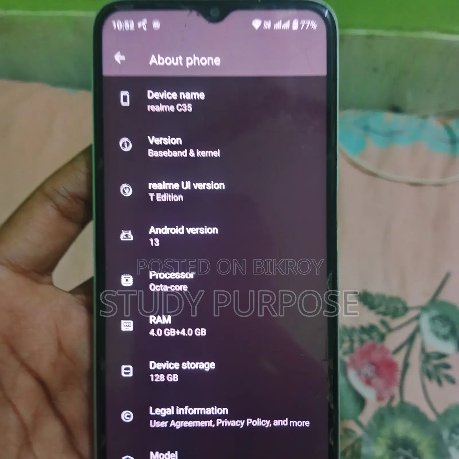 Realme C35 128 GB Blue