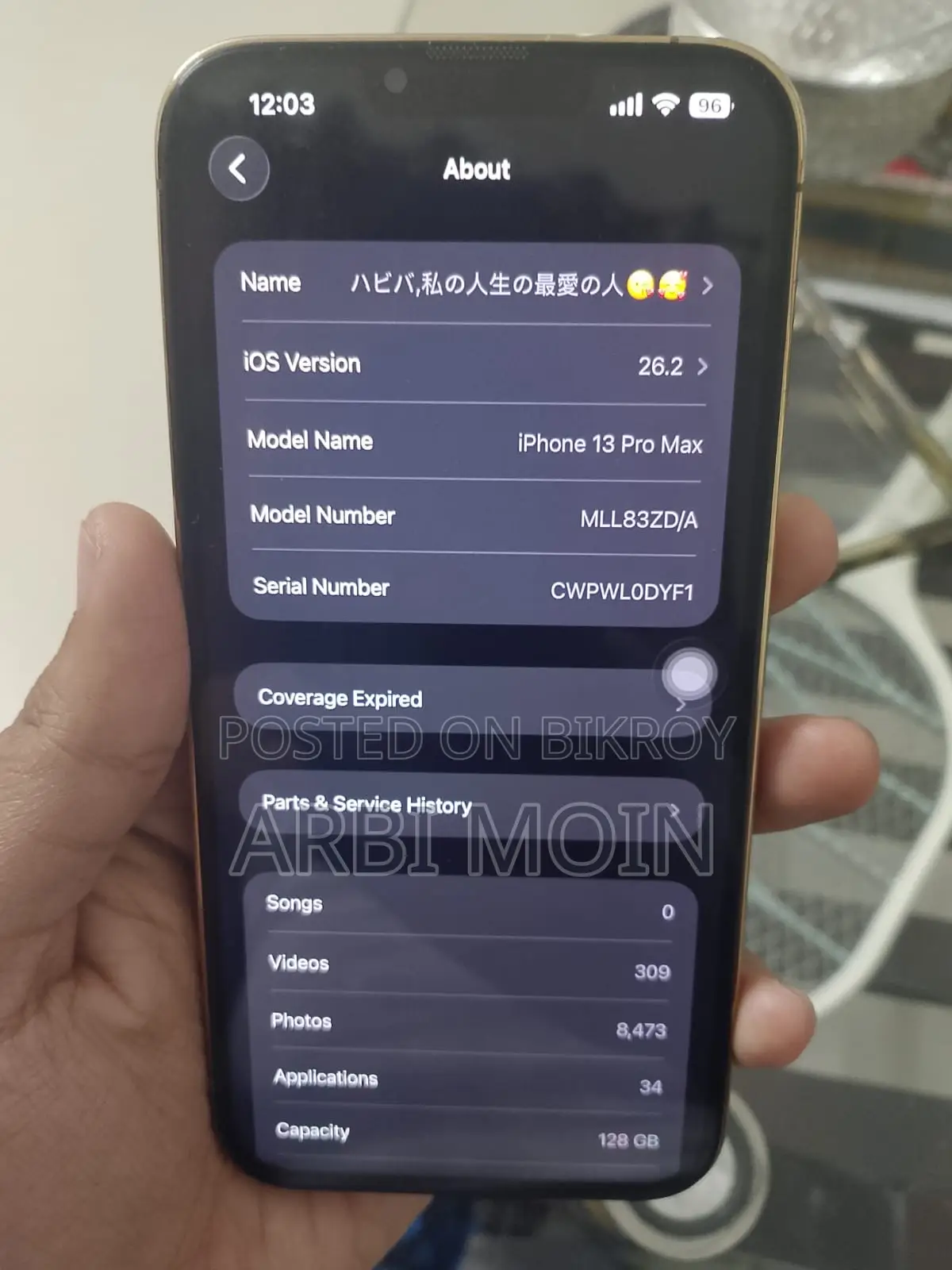 Apple iPhone 13 Pro Max 128 GB Gold