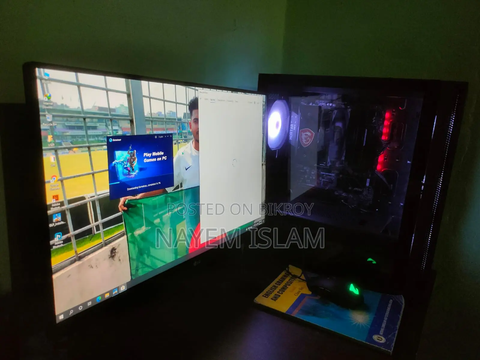 Desktop Computer 16GB AMD Ryzen 5 HDD+SSD 1T