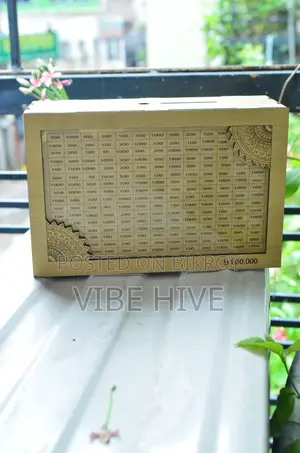 Wooden Money Saving Bank
