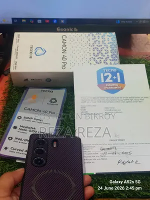 Tecno Camon 40 Pro 5G 256 GB Gray