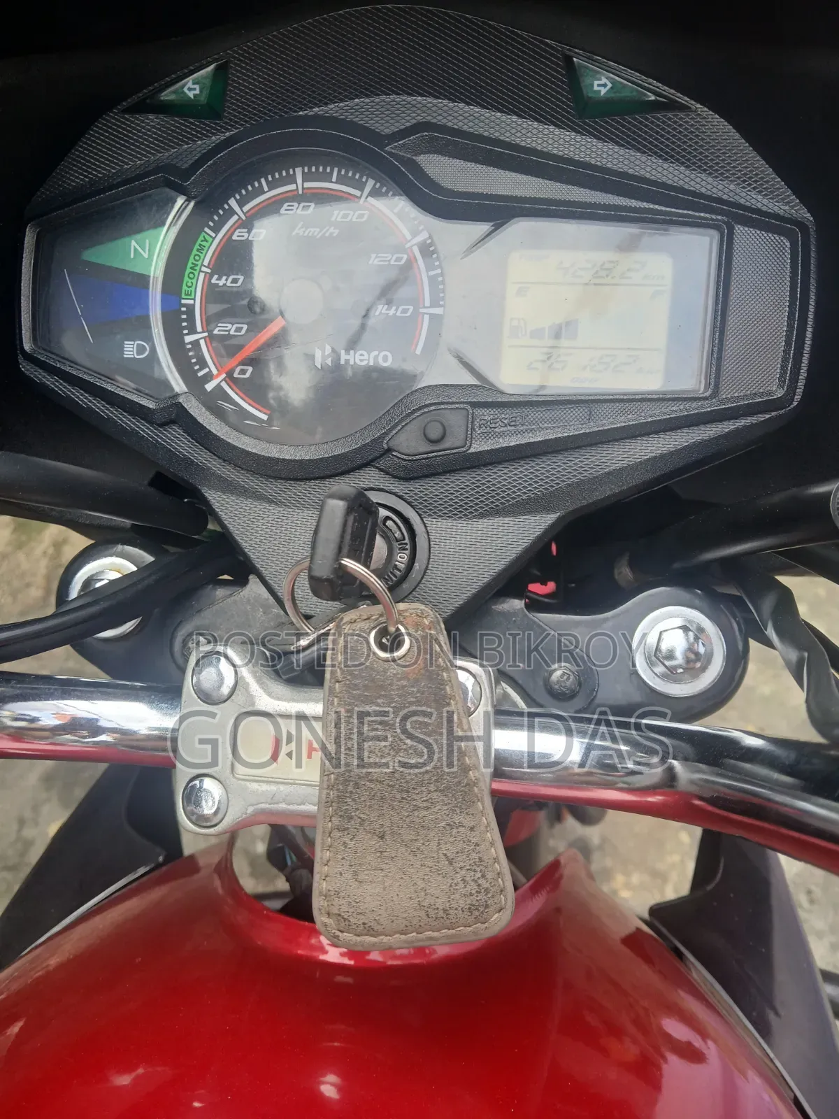 হিরো গ্ল্যামার ২০২৪ রেড