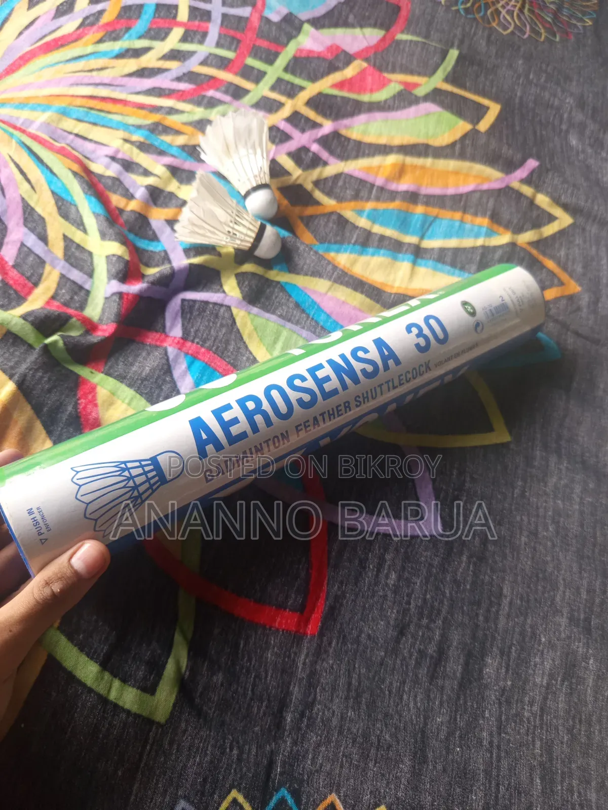 ইয়োনেক্স ব্যাডমিন্টন কম্বো সেট কভার ও শাটলককসহ