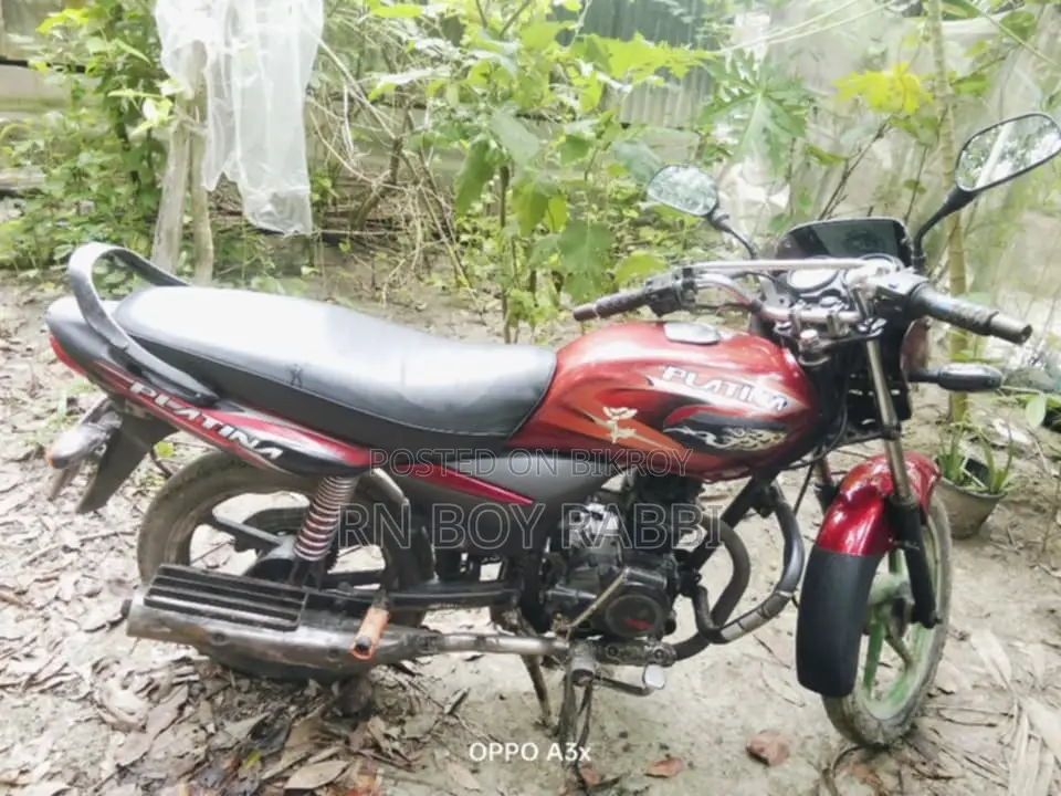 Bajaj Platina 100 2015 Red