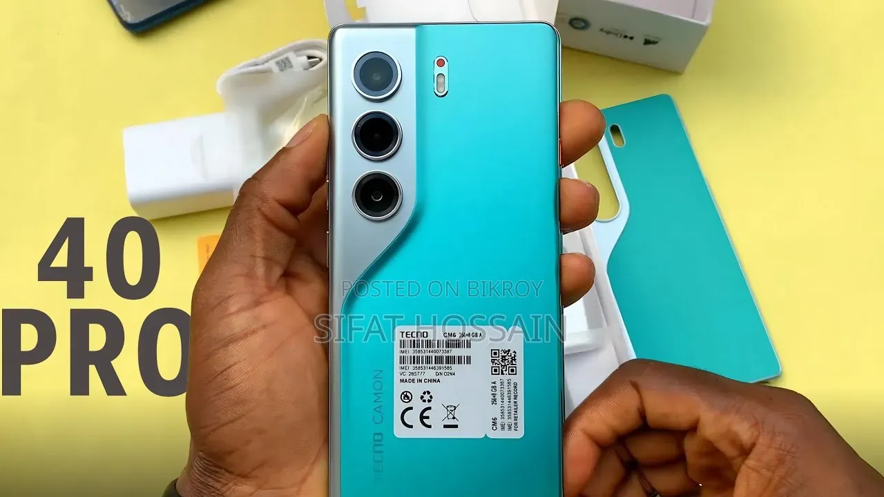 Tecno Camon 40 Pro 5G 256 GB Blue