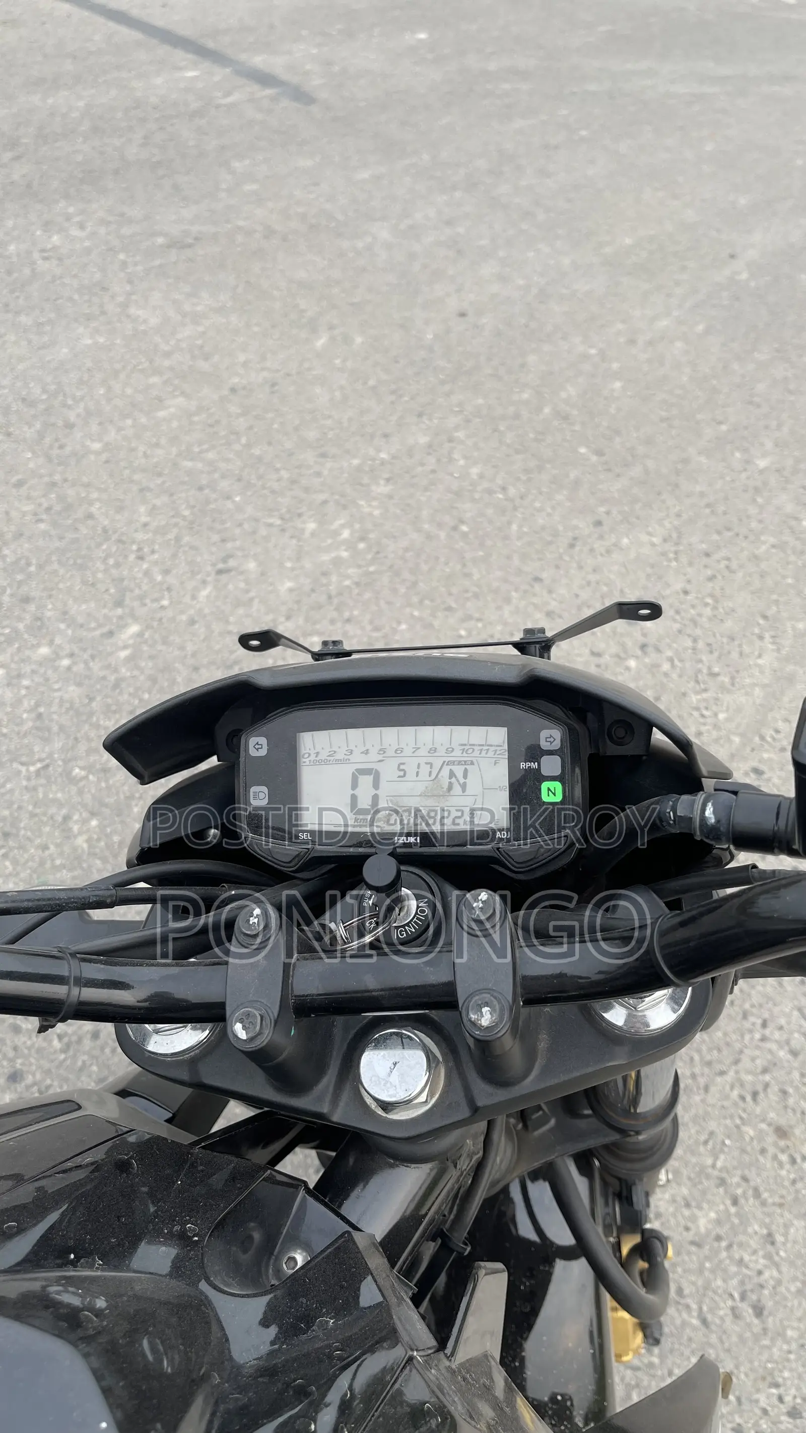 Suzuki Gixxer Monotone 2023 Black