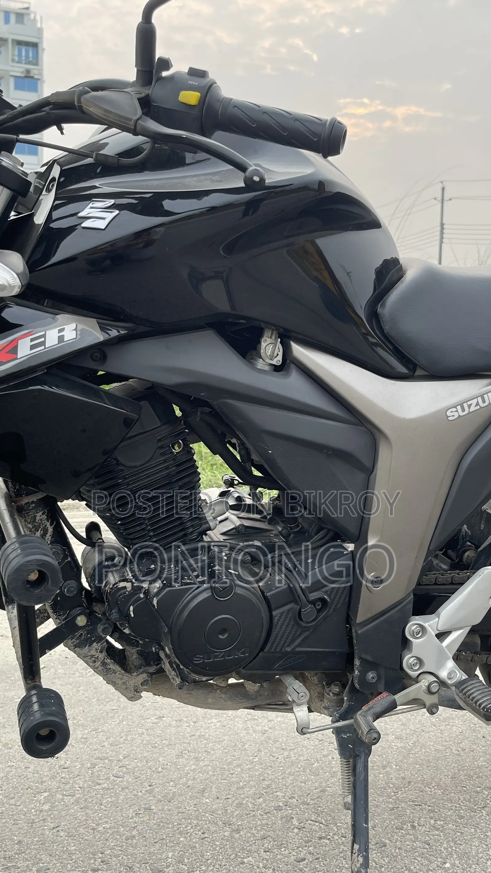 Suzuki Gixxer Monotone 2023 Black