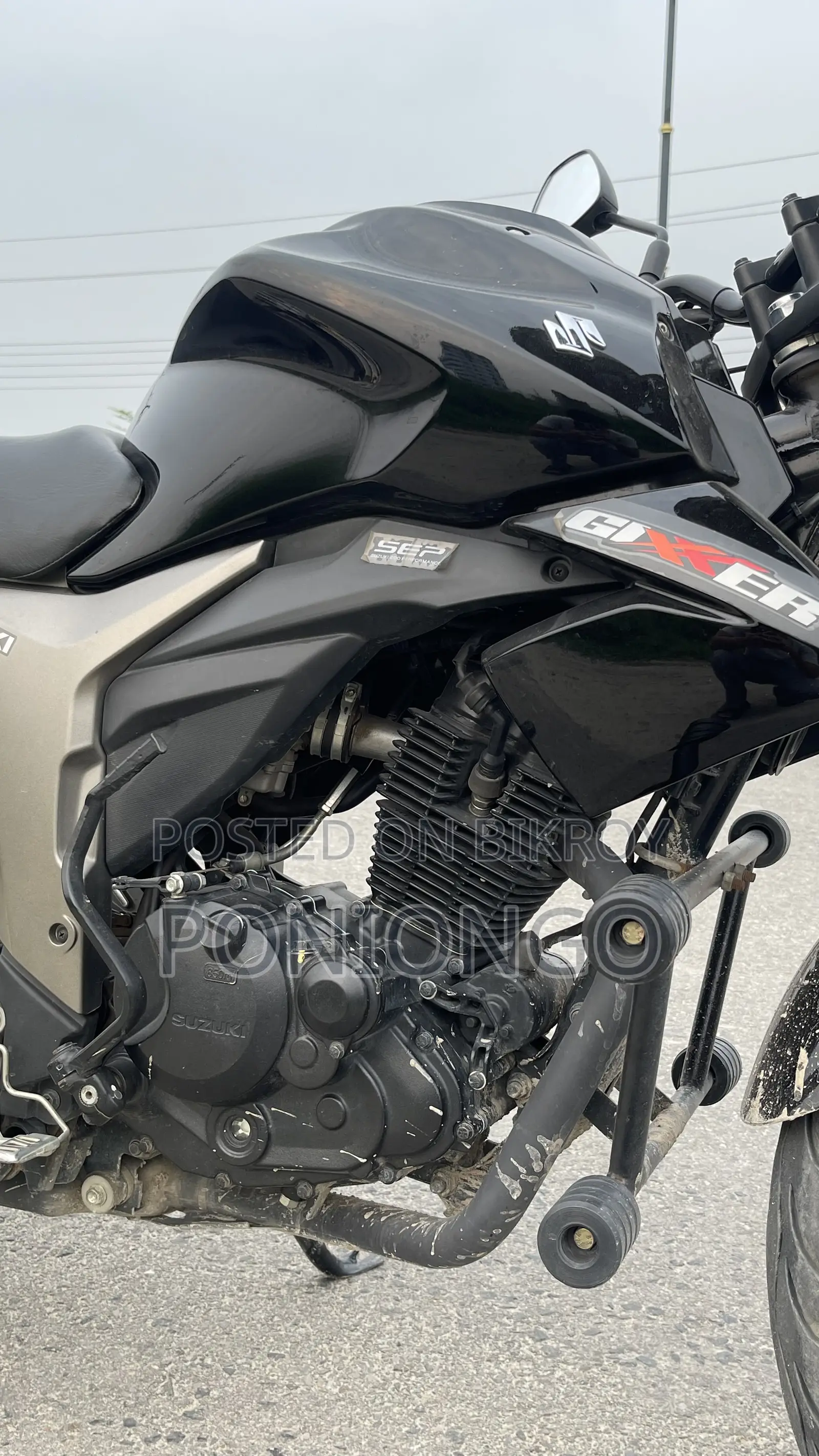 Suzuki Gixxer Monotone 2023 Black