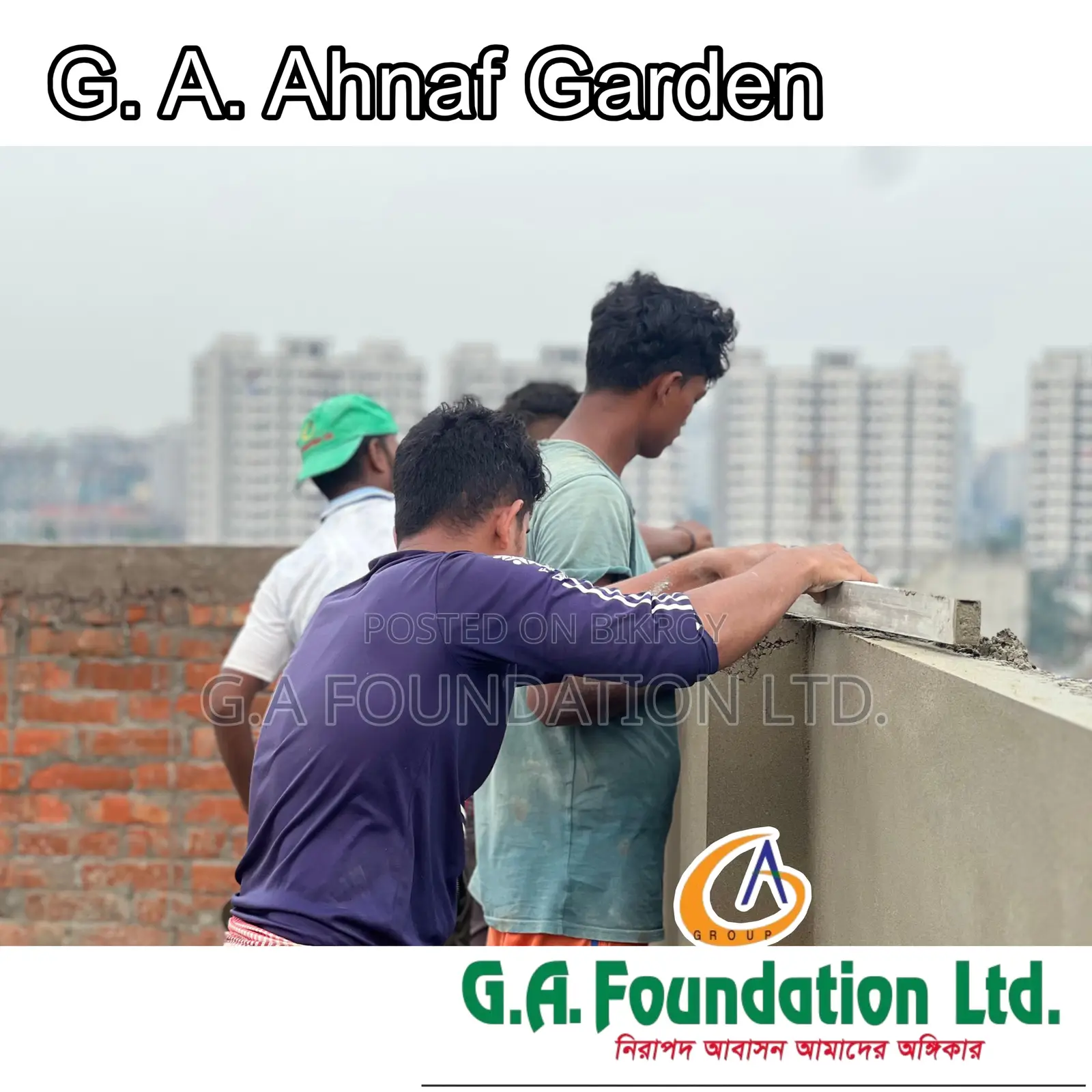 3-Bedroom Apartment in G. A. Ahnaf Garden, Mirpur for Sale