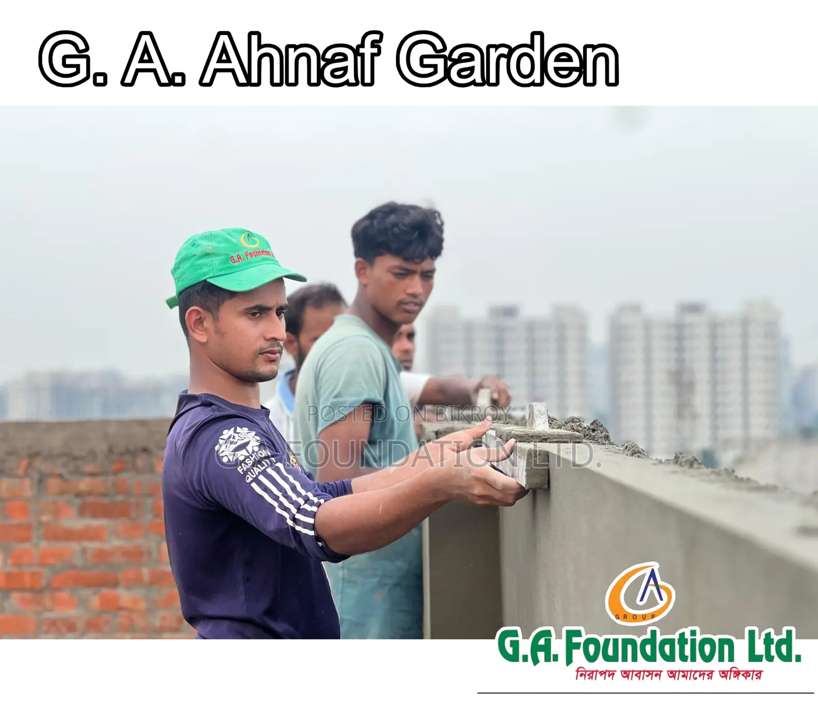 3-Bedroom Apartment in G. A. Ahnaf Garden, Mirpur for Sale