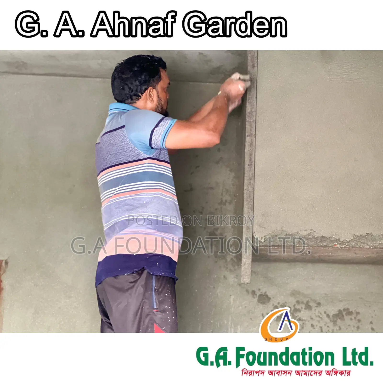 3-Bedroom Apartment in G. A. Ahnaf Garden, Mirpur for Sale
