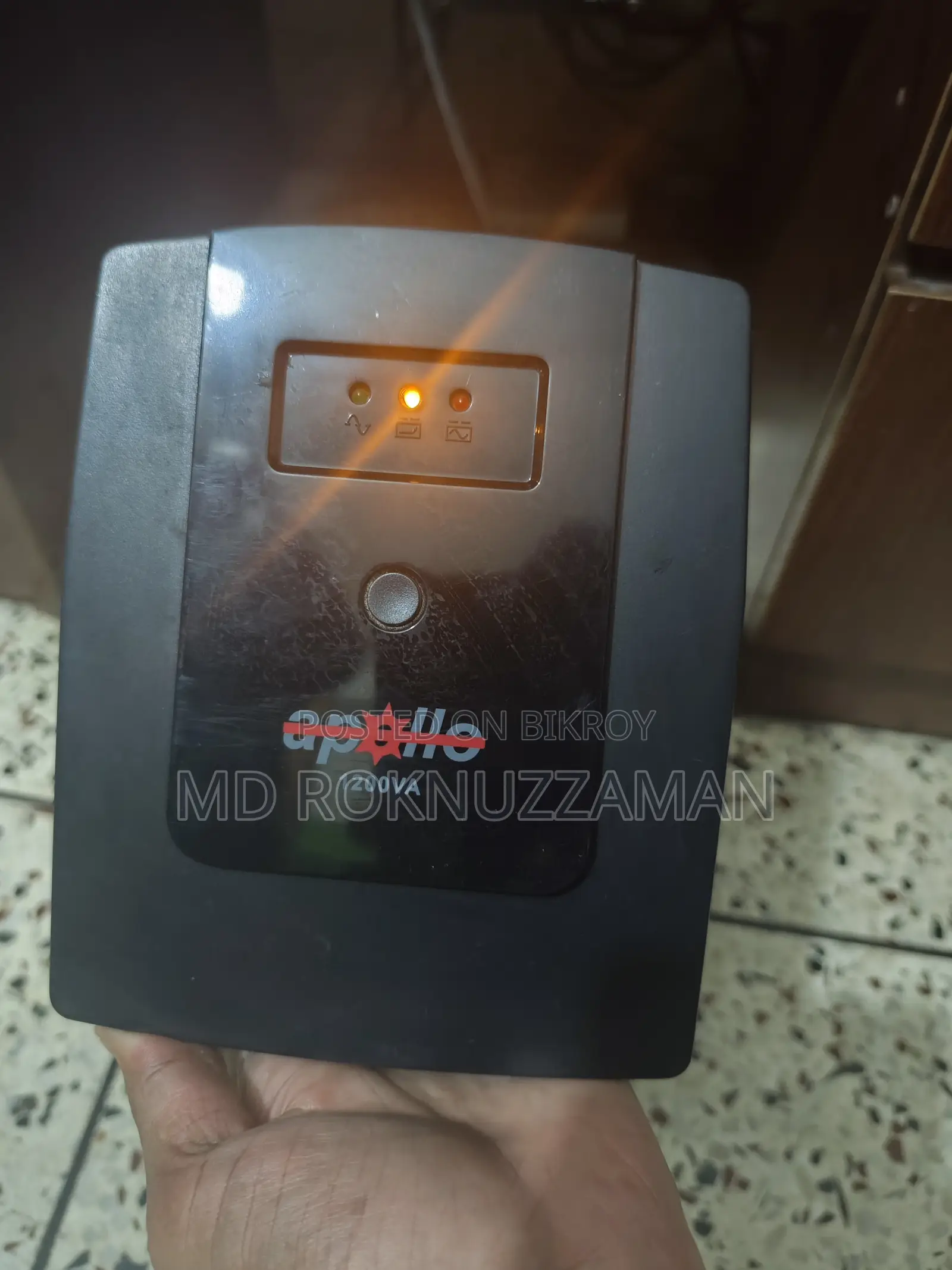 Apollo 1120f/1120 1200va Offline Ups (with genuine Kenson battery)