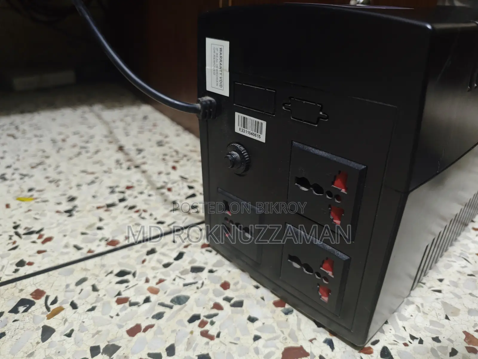 Apollo 1120f/1120 1200va Offline Ups (with genuine Kenson battery)