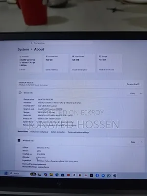 Laptop HP ZBook Firefly 15 G7 16GB Intel Core I7 SSD 512GB