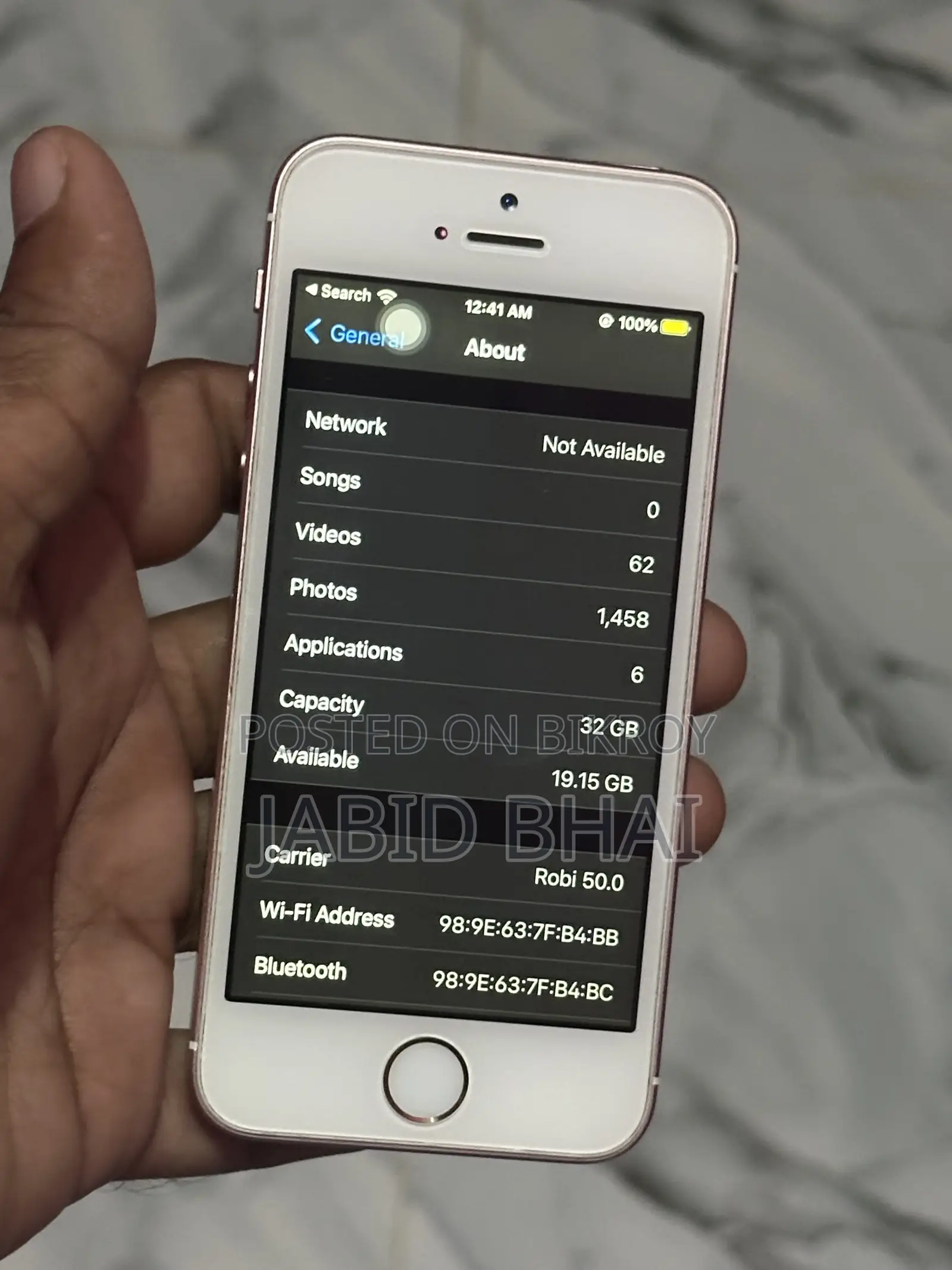 Apple iPhone SE 32 GB Rose Gold