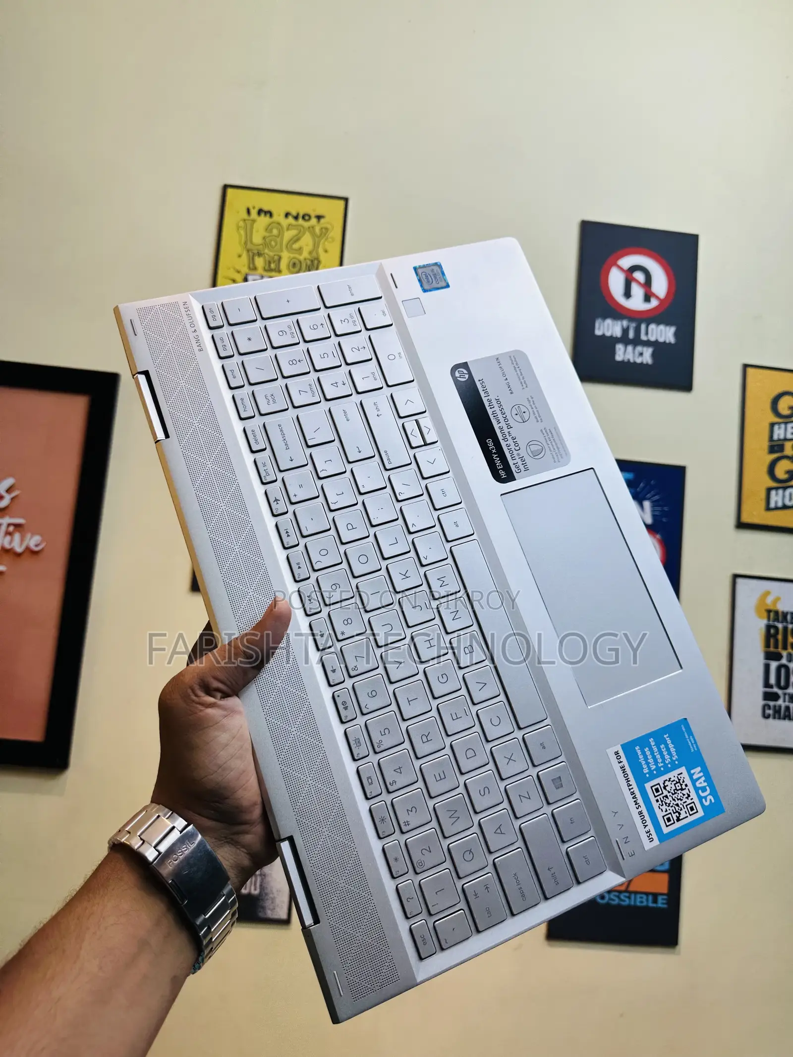 ল্যাপটপ HP Envy X360 8GB Intel Core I5 SSD 256GB