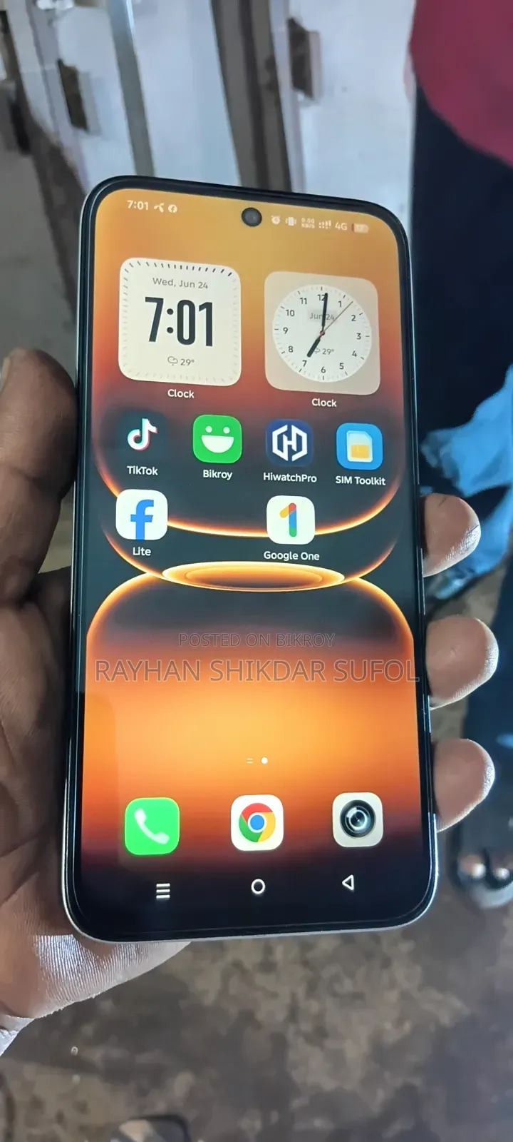 Infinix Smart 20 64 GB Silver