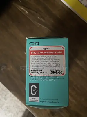 লজিটেক সি২৭০ এইচডি ওয়েবক্যাম (অরিজিনাল) – নতুনের মতো