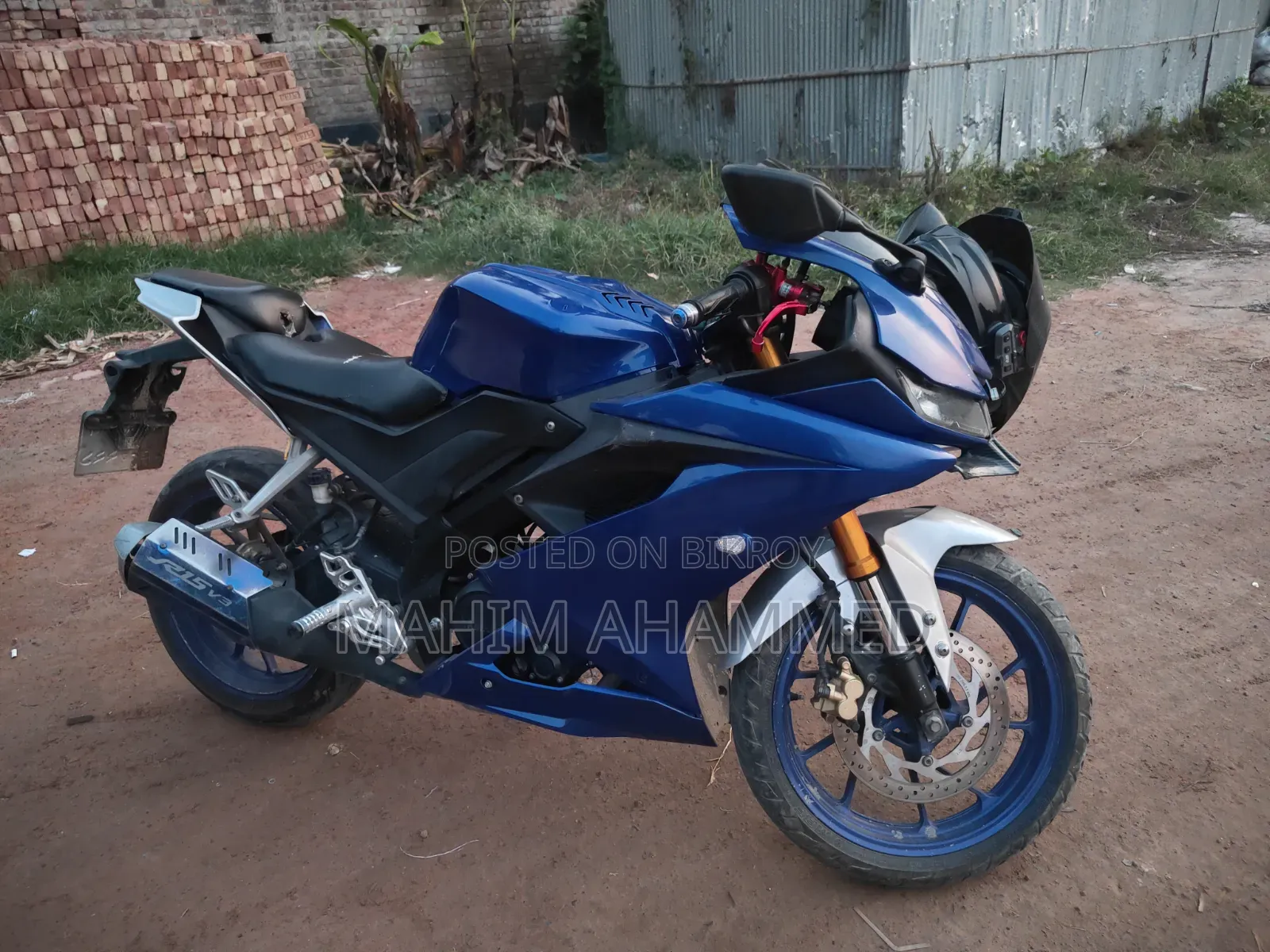 Yamaha R15 V3 2020 Blue