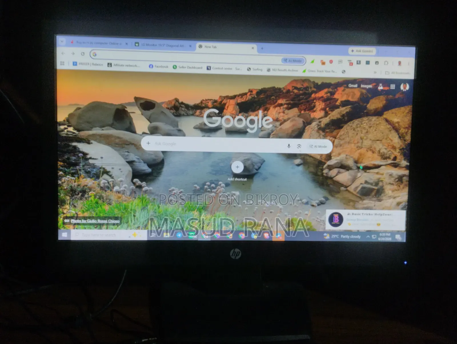 I am selling this HP monitor, interested parties please contact