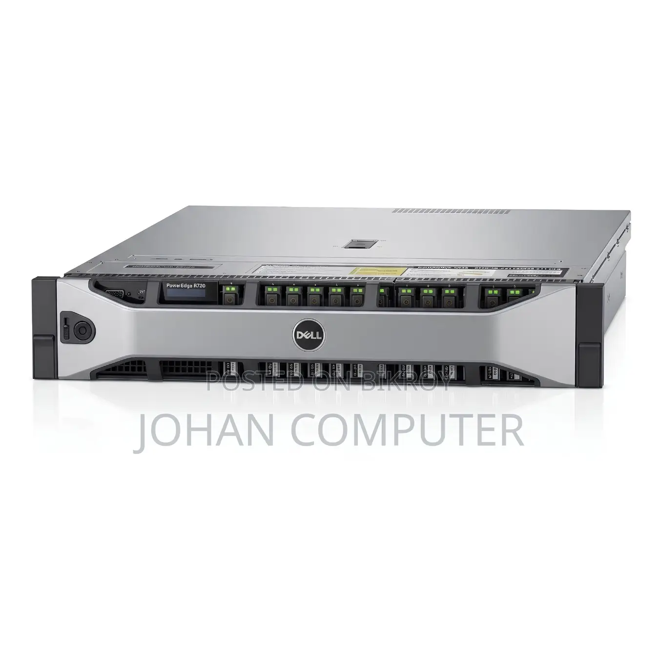 Server Dell PowerEdge R730 64GB Intel Xeon HDD+SSD 3T
