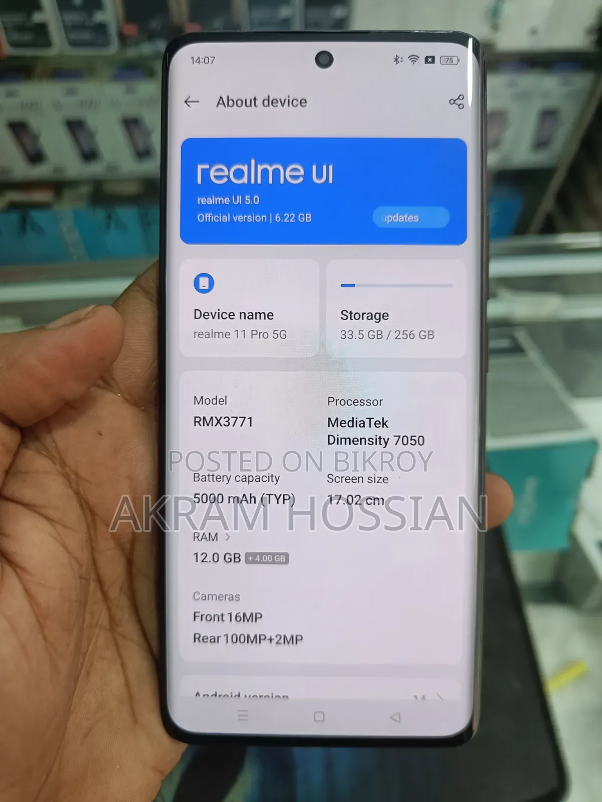 Realme 11 Pro 256 GB Black