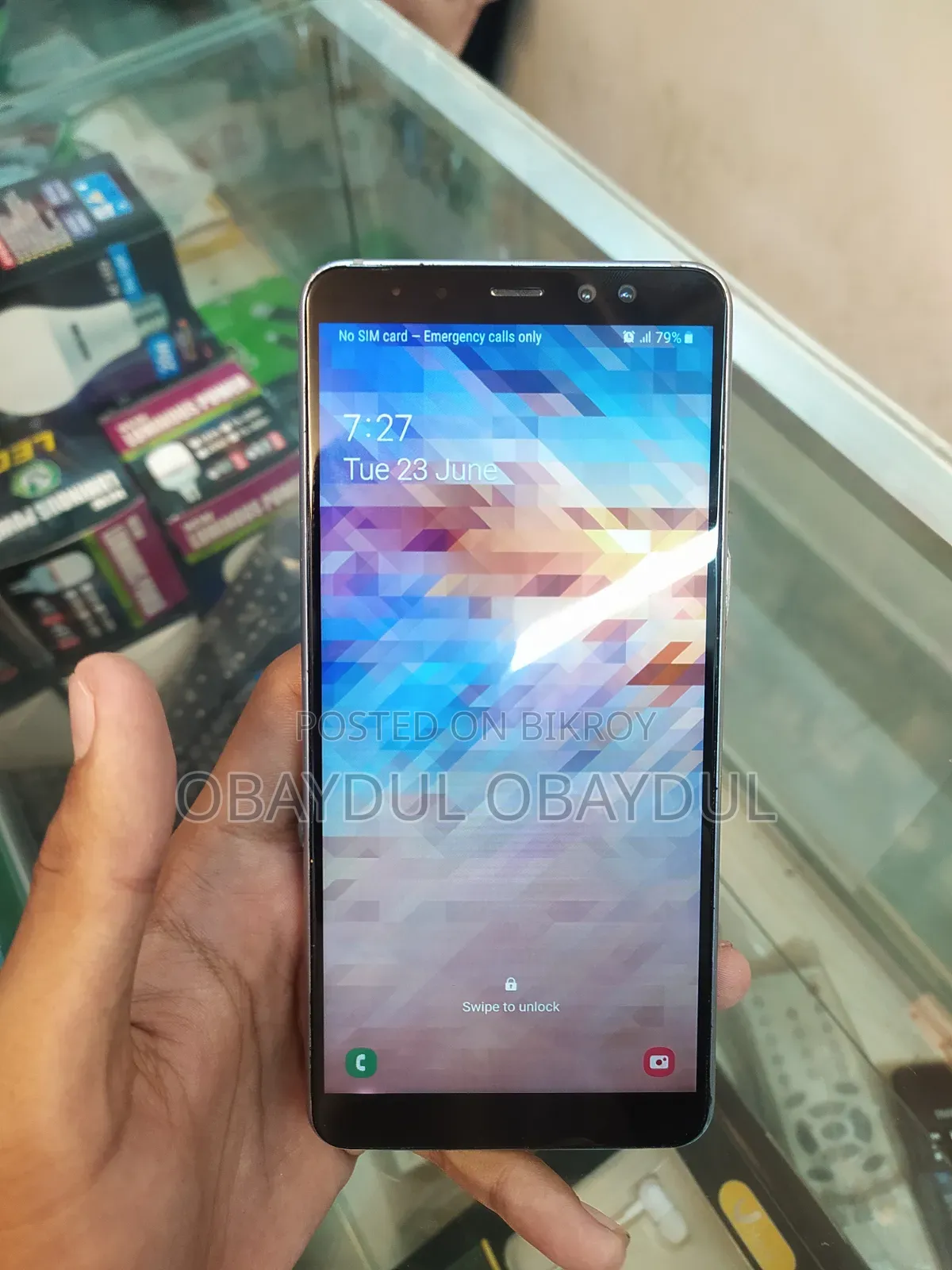 স্যামসাং গ্যালাক্সি এস৮ প্লাস ১২৮ জিবি ব্লু