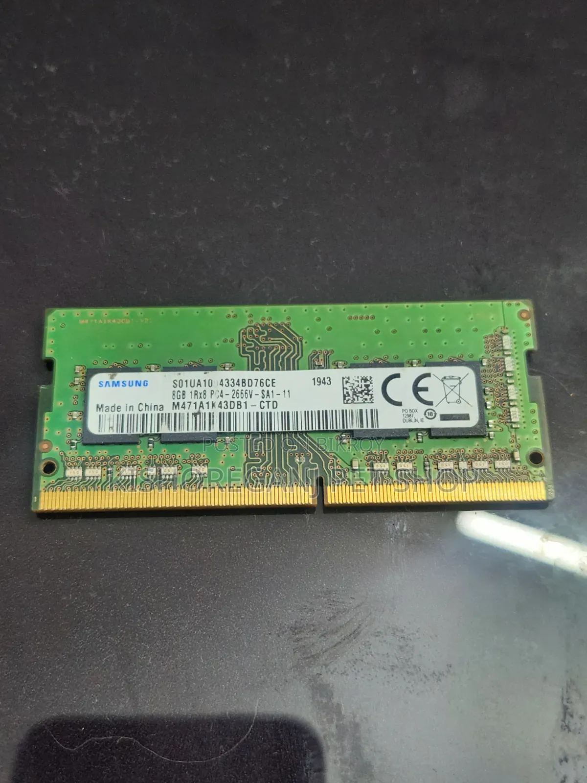 DDR 4 Laptop RAM 8GB