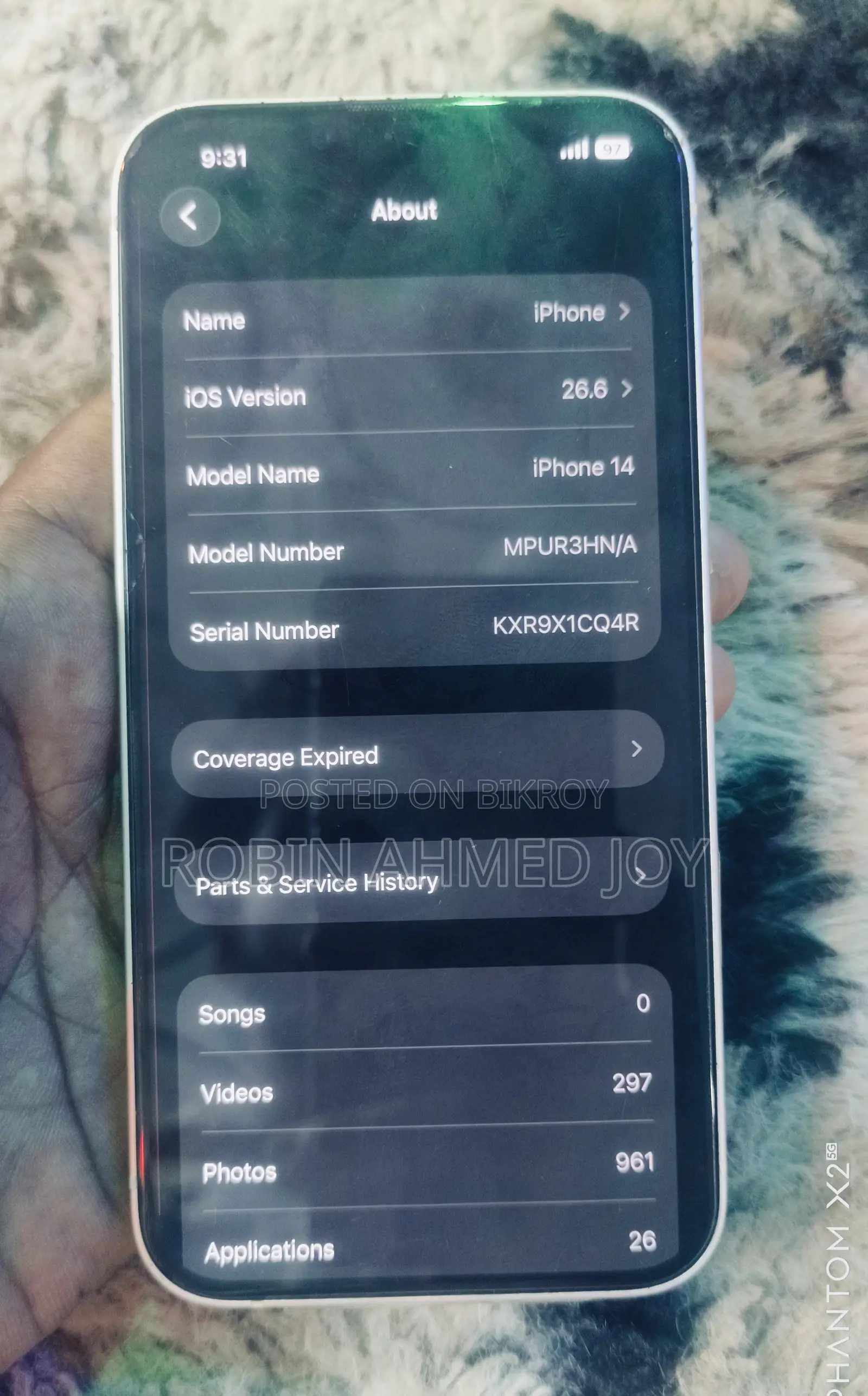 Apple iPhone 14 128 GB White