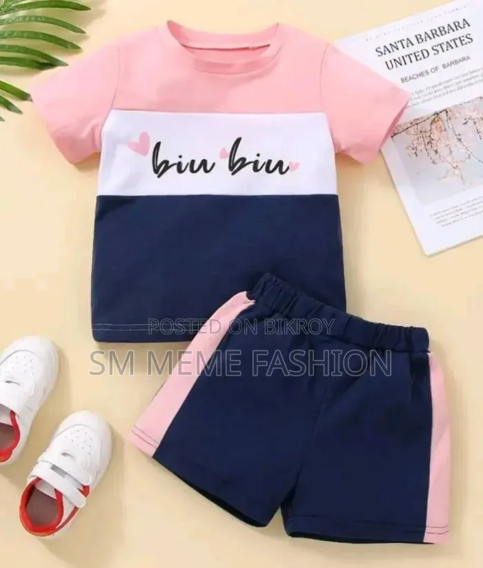 Boys Girl T-Shirt Set