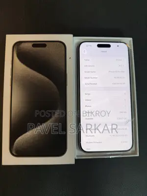 New Apple iPhone 15 Pro Max 256 GB