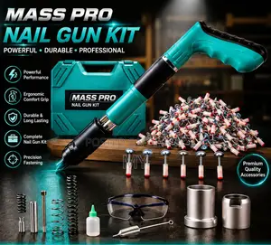 Mass Pro Nail Gun Kit – শক্তিশালী, দ্রুত ও নির্ভরযোগ্য ফিক্সিং টুল