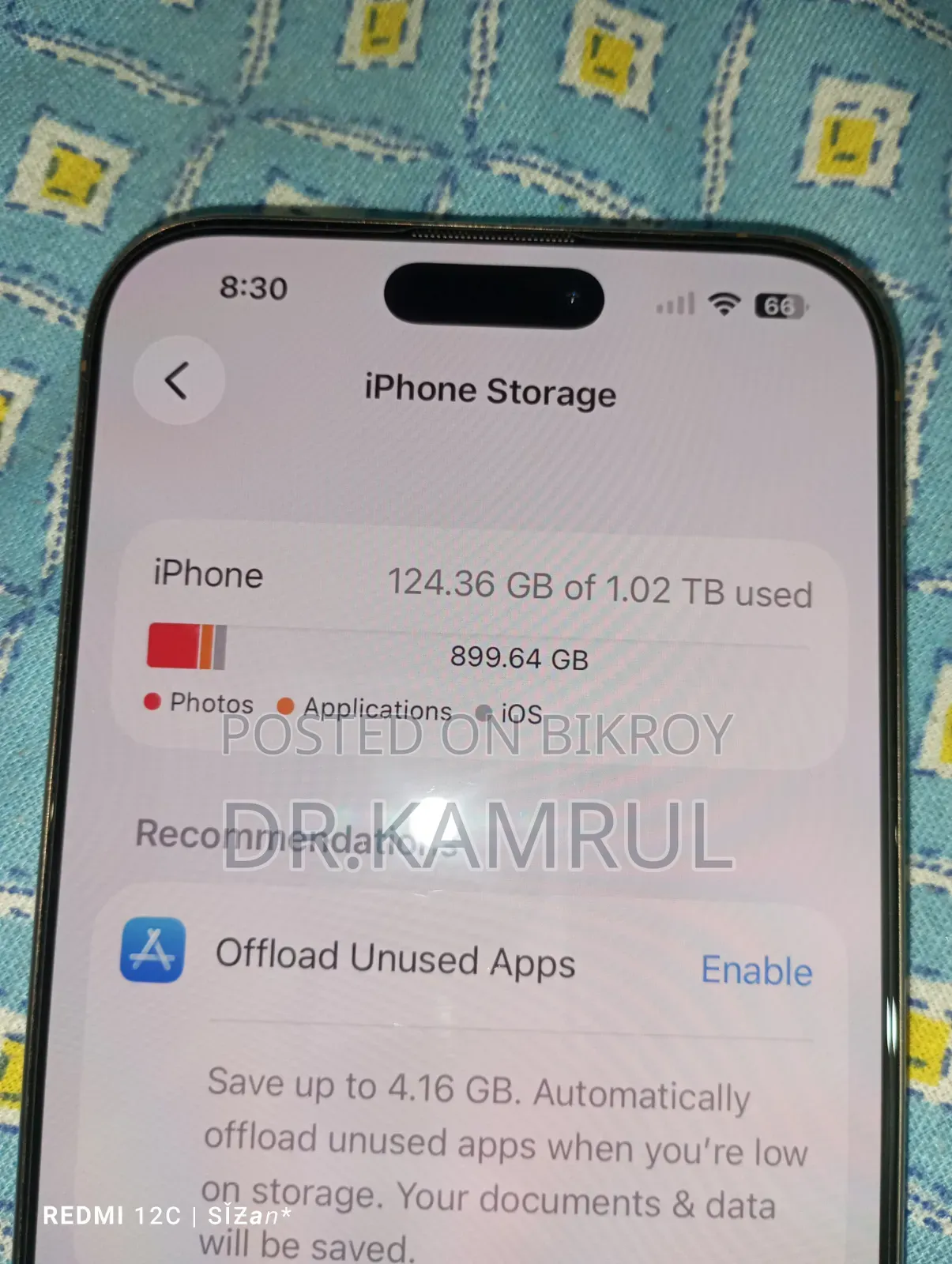 Apple iPhone 16 Pro Max 1 TB Rose Gold