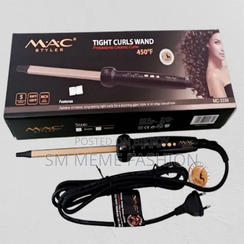 Mac Professional Hair Curler Mc 3339
