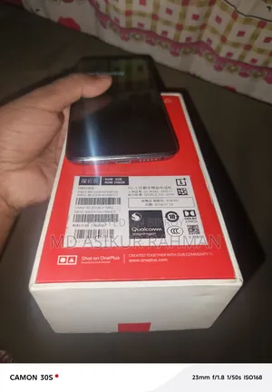 ওয়ানপ্লাস ৭ ২৫৬ জিবি কালো