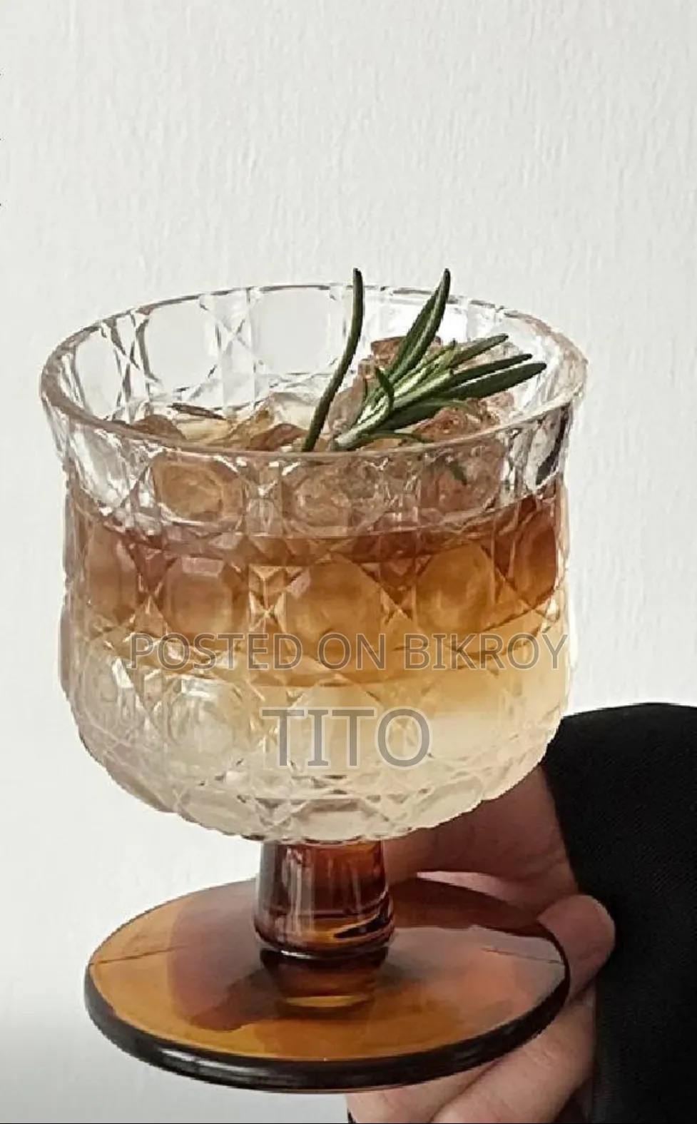 Imported Dessert Glass Set