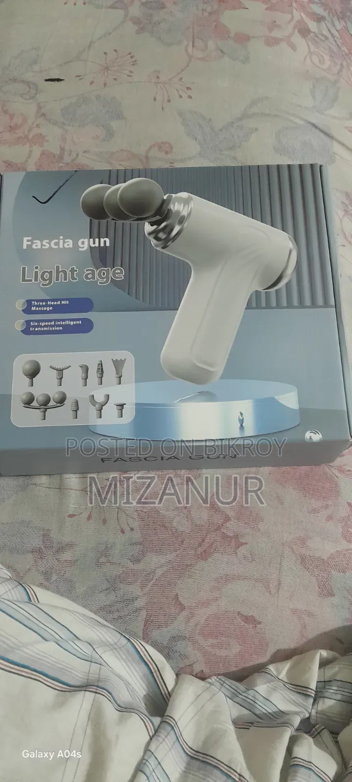 Fascia Gun Light Age Three Head Hit Massage Model: Lm-130