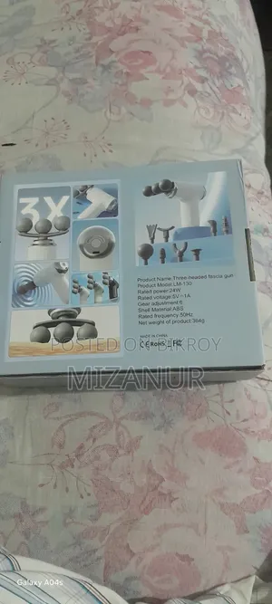 Fascia Gun Light Age Three Head Hit Massage Model: Lm-130