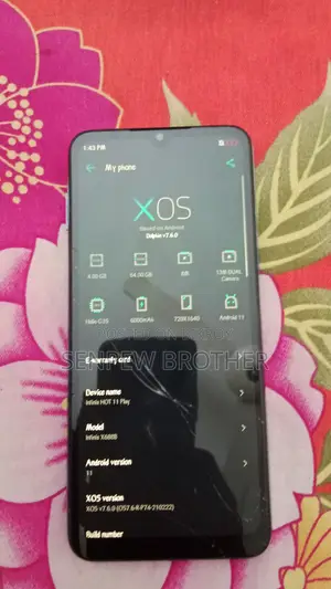 ইনফিনিক্স হট ১১ প্লে ৬৪ জিবি ব্লু