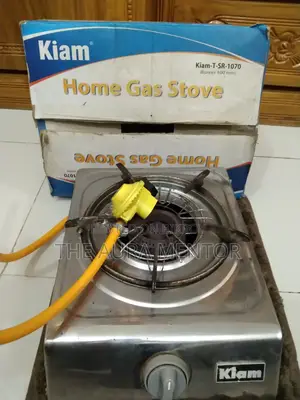 Kiam Gas Stove with Premium Pipe and Regulator (Used for only 3 months)