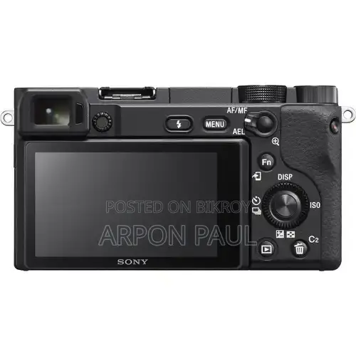 Sony Alpha A6400 Mirrorless Digital Camera (Body Only)
