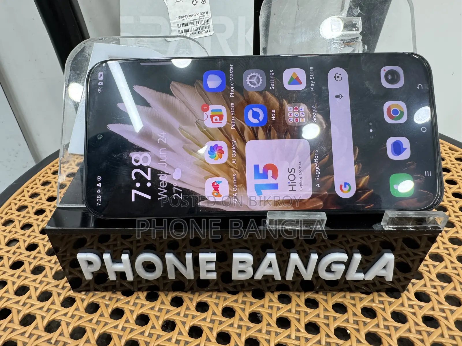 Tecno Spark 40 Pro 128 GB Black