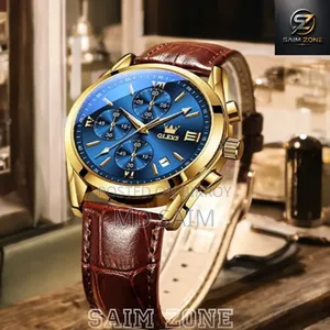 Olevs 5610 New Luxury Fashion Glass Quartz Analog Watch-Water Resistant